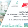 Голосование по нацпроекту «Инфраструктура для жизни»
